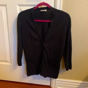 LOFT Black Cardigan